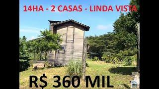 [733] CHÁCARA NO CARAÁ 14HA 2 CASAS, ESCRITURA, POMAR, LINDA VISTA R$ 360 MIL