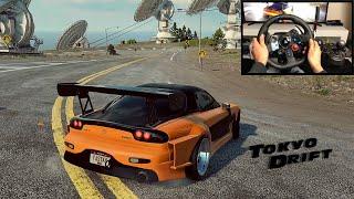 NFS HEAT Mazda RX-7 Tokyo Drift - LOGITECH G29 gameplay