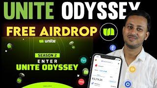 Unite Odyssey Season 2 Airdrop || unite Season 2 Airdrop Step By Step Guide || crypto airdrop 2024