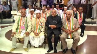 President Mukherjee hosts an 'At Home' Reception for Freedom Fighters