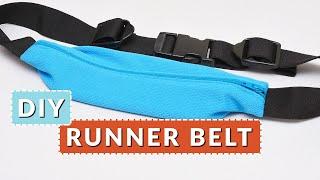 Easy DIY Runner Belt: Step-By-Step Sewing Tutorial