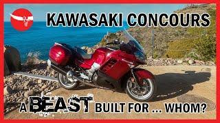 Kawasaki CONCOURS 1400 GTR; The MOST COMPLETE Owners Review of my Powerful 1400cc Sport Touring Bike