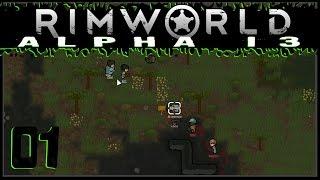 RIMWORLD Alpha 13: 01 - New Brew Colony - Vanilla Gameplay LetsPlay