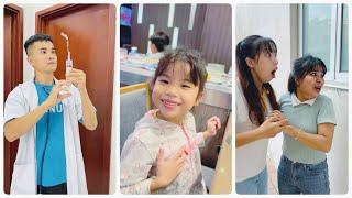 Crazy nurse and funny kids ‍️ Linh Nhi #shorts LNS vs SH