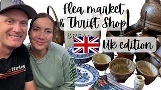 London Flea Market and Thrift Shop UK Edition Thrift With Me - Episode 1