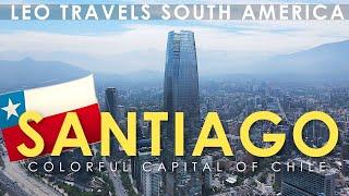 Santiago, Chile  - Impressed By the COLORFUL Capital of Chile! | Chile Travel Vlog