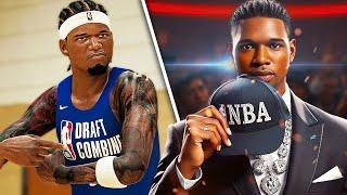 From NBA Draft Combine to NBA Draft! Can We Go #1 Overall?! | NBA 2K25 COLLEGE HOOPS #7