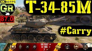 87_World of Tanks T-34-85M WoT Replay - 7 Kills 3.8K DMG(Patch 1.5.0)