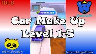 Car Make Up  - Level 1 - 5 iOS Dutch Gameplay