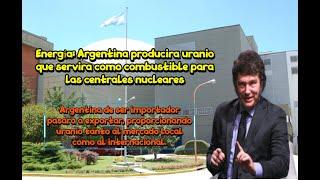 Argentina producira uranio para sus plantas nucleares