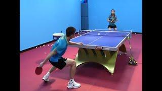 [table tennis]Loop Chop Training!Zhang Jike Teaches You How to Train Like the Chinese National Team5
