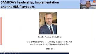 Implementing the SAMHSA & NASMHPD 988 Convening Playbooks