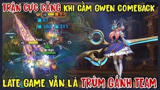 TỐC CHIẾN : Trận Cực Căng Khi Cầm Gwen Đi Mid, Đầu Trận Nát Bét Nhưng Late Game Thì Miễn Bàn