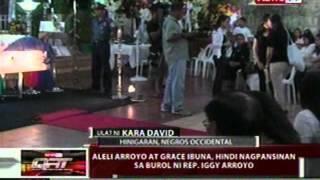 QRT:  Aleli Arroyo at Grace Ibuna, hindi nagpansinan sa burol ni Rep. Iggy Arroyo