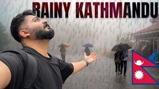 Rain hits different in Kathmandu Nepal !!