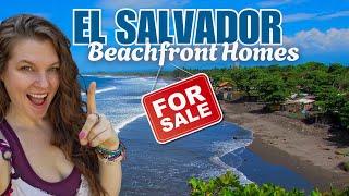 3 AMAZING Beachfront Homes for Sale in EL SALVADOR  | House Hunters El Salvador Ep. 1