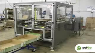 Vassoyo tray forming machine for large trays with Nordson Glue System