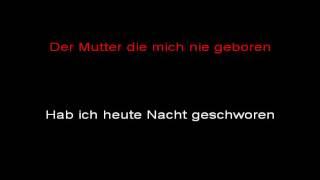 Rammstein - Mutter (instrumental with lyrics)