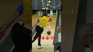 2-4-8-10スプリットカバー出来ました#bowling #ボウリング #スプリット #shorts #スポルト