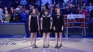 Stay Tuned National Anthem at Madison Square Garden 4/6/18 Network Coverage