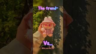 Trend vs The Trendsetter 🫶 | #labubu #bp #blackpink #blink #edit #viral #trend #fypシ #shorts