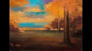 Study by M Francis McCarthy after Landscape George Inness