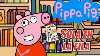 Pippa Pig (Animada) - Sola en la fila