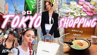 Alisha Goes Shopping in Tokyo + Eating at the Tsukiji Fish Market!! Japan Vlog