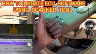 HOW TO UPDATE MERCEDES BENZ  ECU SOFTWARE USING  DIAGNOSTIC MACHINE