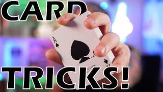 3 EASY CARD TRICKS You Can LEARN In 5 MINUTES! - Day 40