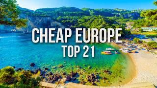 21 INSANELY CHEAP Destinations for Budget Travel in Europe