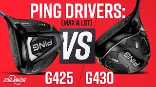 PING G430 DRIVERS vs PING G425 DRIVERS | PING Drivers Comparison