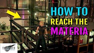 How to Reach the Purple Materia in Sector 4 Plate Interior on H07 Platform | FF7 Remake (Chapter 6)