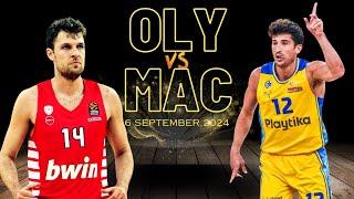 Olympiacos vs Maccabi Tel Aviv | Friendly Game Highlights | 06 September 2024