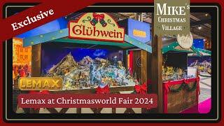 Lemax Christmas Villages 2024 Displays at Christmasworld Fair