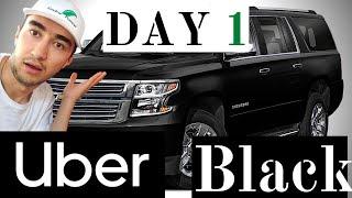 Uber Black Day 1 | You Won't Believe How Much I Made