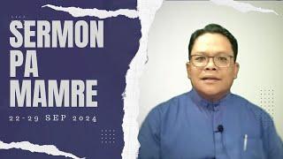 Sermon PA Mamre GBKP Minggu Ini | 22-29 September 2024 | 2 Kor 1:1-3