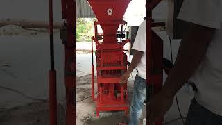 Block bricks Machine #shorts  #construction #interlockingbricks #interlockingbrick #brick #crane