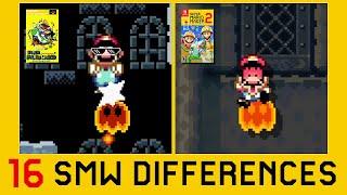 16 Differences Between Super Mario World and Super Mario Maker 2 (Part 1)