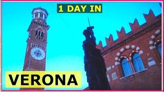 1 Day in Verona. 10 Things to do. Travel tips from Coffee to waking of the City at Night [sub ENG]