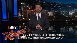 Hey Jimmy Kimmel, I Told My Kids I Ate All Their Halloween Candy