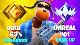 GOLD To Unreal Speedrun Chapter 2 Remix: (Fortnite Ranked Reload)