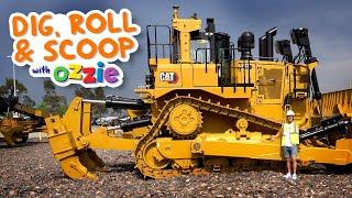 Explore Australia's Biggest Digger Playground | Westrac Cat | Fun & Educational Video for Kids