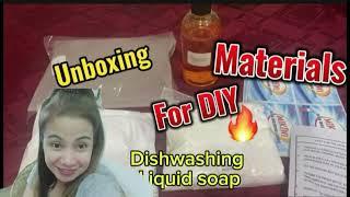 Diy Diswashing Liquid Soap / #unboxing #tiktok #shopping