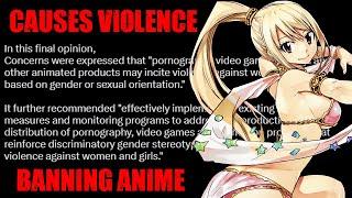 They Want to Ban All Anime and Manga Because it Causes People to Be Violent