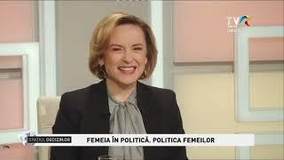 Cosette Chichirău despre femei în politică în direct la TVR Iași