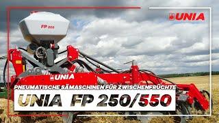 UNIA FP 250/550 - Pneumatische Sämaschinen für Zwischenfrüchte [DE]