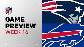 New England Patriots vs. Buffalo Bills | 2024 Week 16 Game Preview