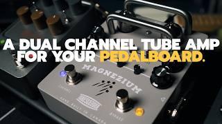 Add real tube life to your direct rig! | Tubesteader Magnezium | Dual Channel Tube Preamp