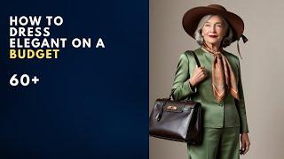 6 Budget-Friendly Hacks to Look Elegant for Women Over 60 | Style on a Budget